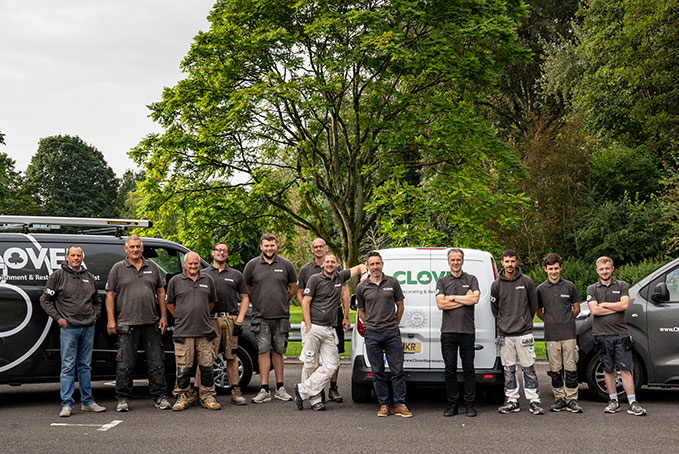 Clover Maintenance staff members